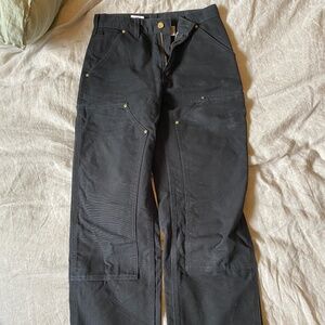 RARE SIZE 28 Carhartt Duck Double Front Pant